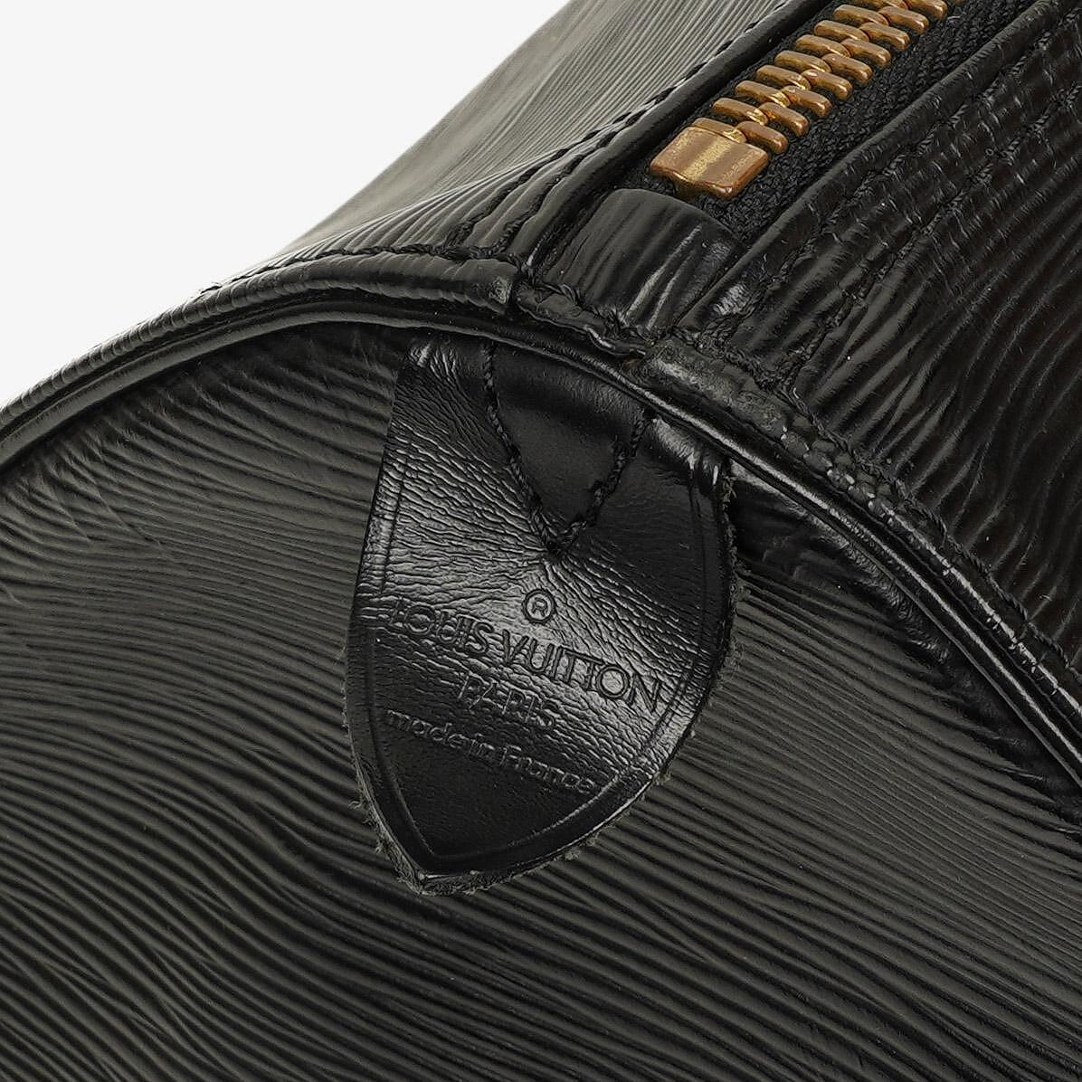 Louis Vuitton Keepall 45 Reisetasche aus schwarzem Epi Leder