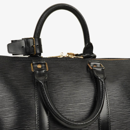 Louis Vuitton Keepall 45 Reisetasche aus schwarzem Epi Leder
