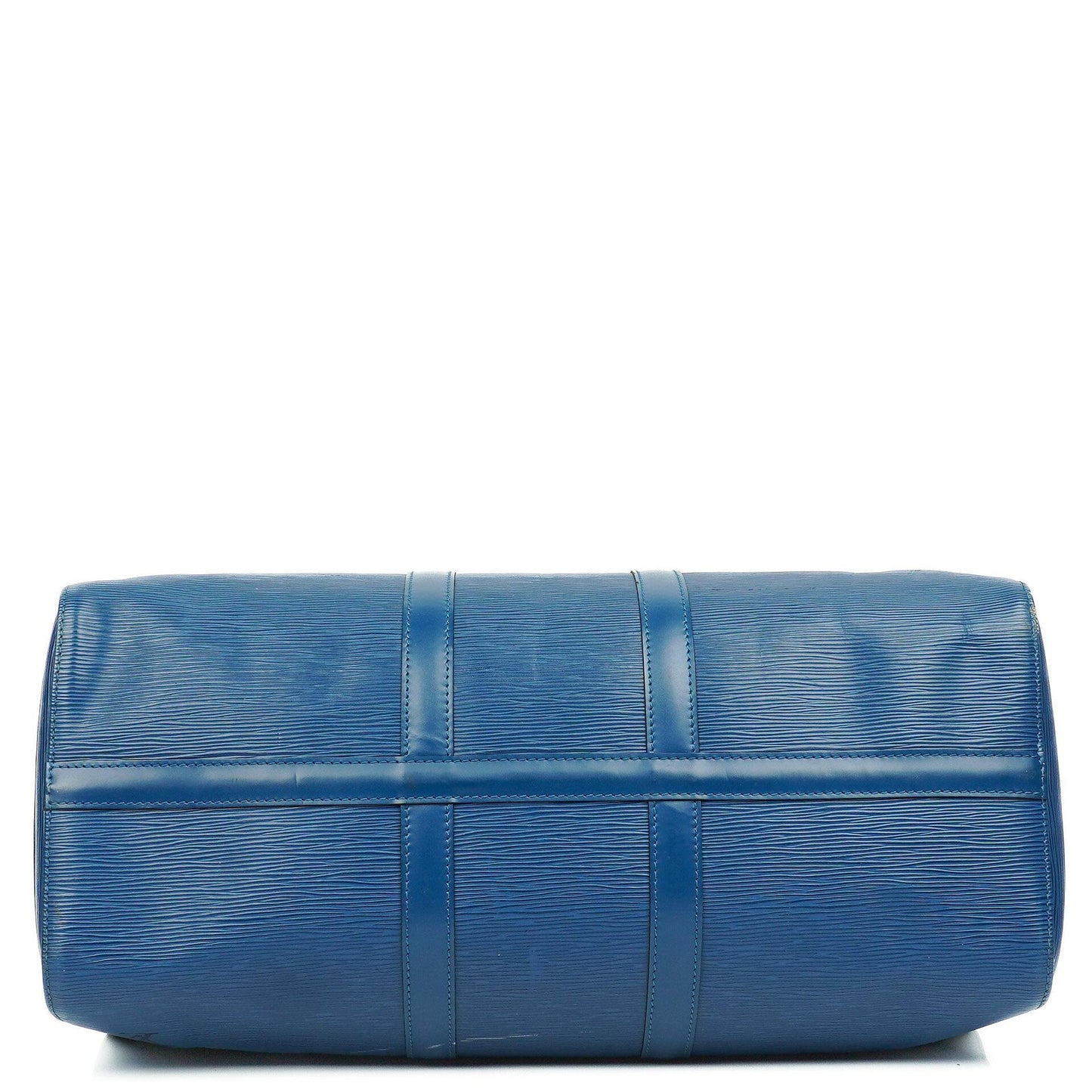 Louis Vuitton Keepall 45 Reisetasche aus blauem Epi Leder, 1996