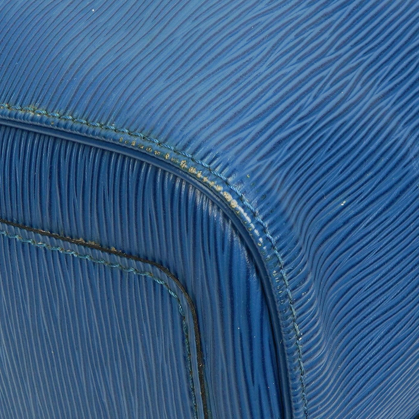 Louis Vuitton Keepall 45 Reisetasche aus blauem Epi Leder, 1996