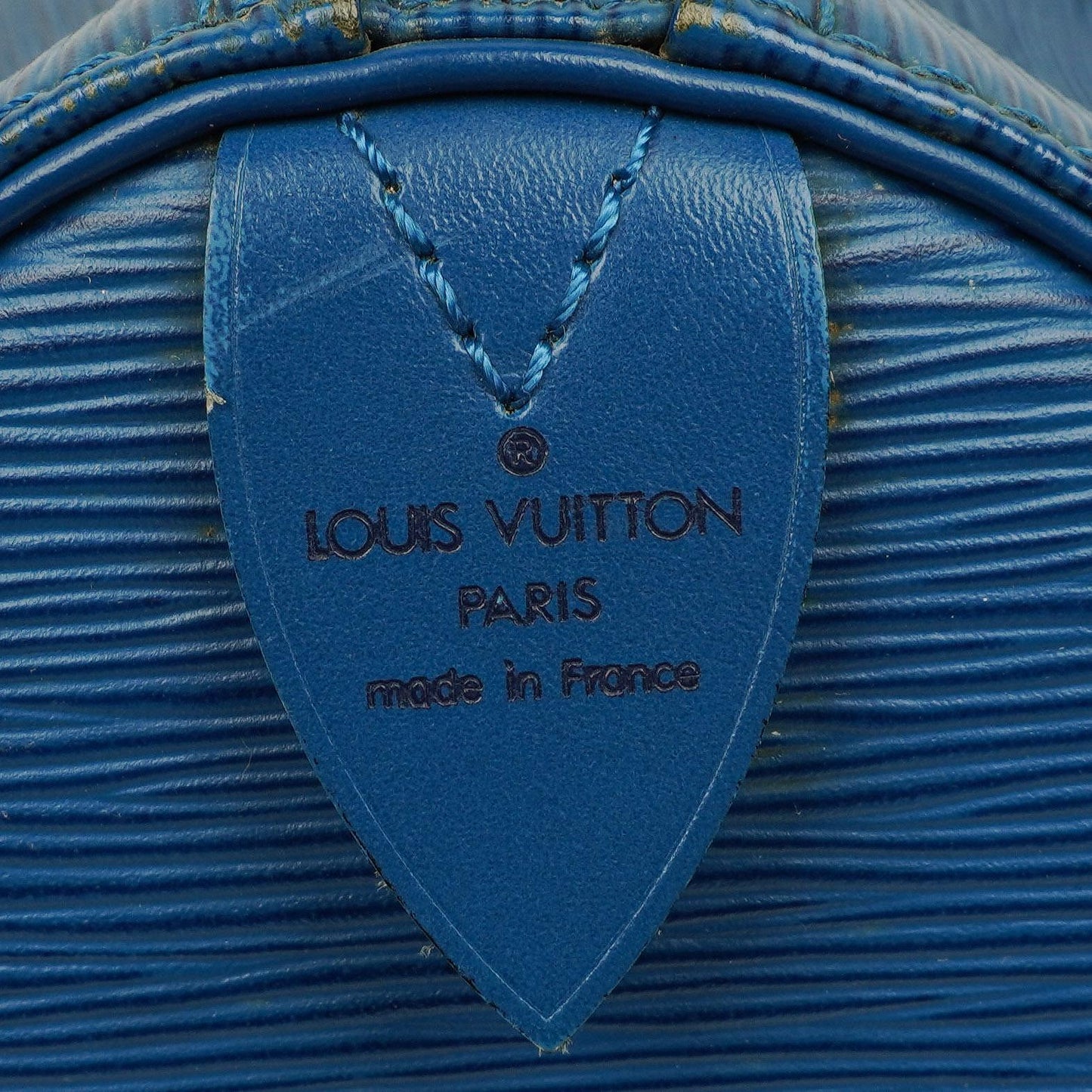 Louis Vuitton Keepall 45 Reisetasche aus blauem Epi Leder, 1996
