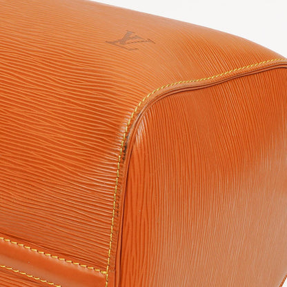 Louis Vuitton Keepall 45 Reisetasche in Cognac aus Epi Leder