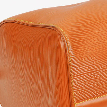 Louis Vuitton Keepall 45 Reisetasche in Cognac aus Epi Leder