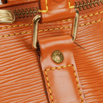 Louis Vuitton Keepall 45 Reisetasche in Cognac aus Epi Leder