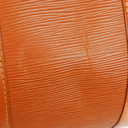 Louis Vuitton Keepall 45 Reisetasche in Cognac aus Epi Leder