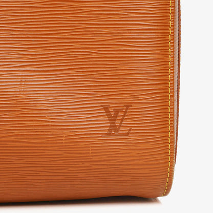 Louis Vuitton Keepall 45 Reisetasche aus cognacfarbenem Epi Leder