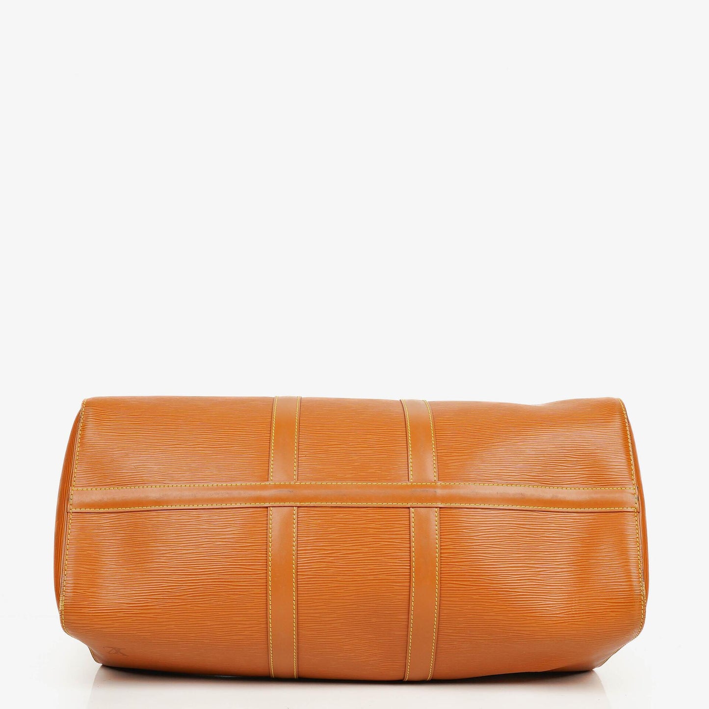 Louis Vuitton Keepall 45 Reisetasche aus cognacfarbenem Epi Leder