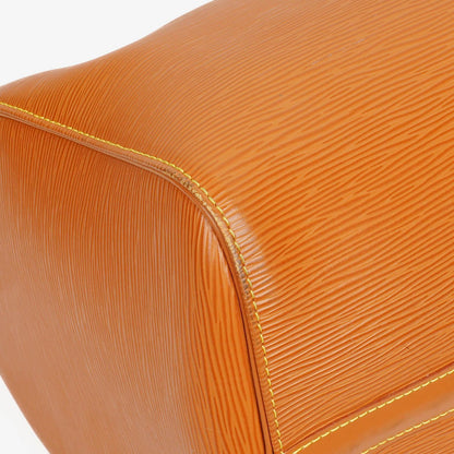 Louis Vuitton Keepall 45 Reisetasche aus cognacfarbenem Epi Leder