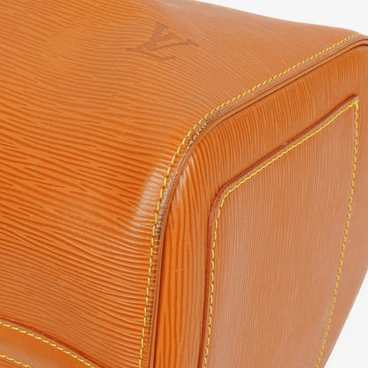 Louis Vuitton Keepall 45 Reisetasche aus cognacfarbenem Epi Leder