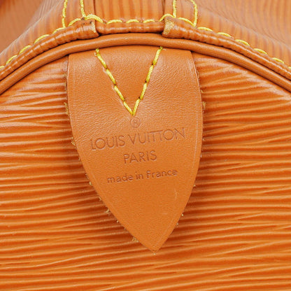 Louis Vuitton Keepall 45 Reisetasche aus cognacfarbenem Epi Leder
