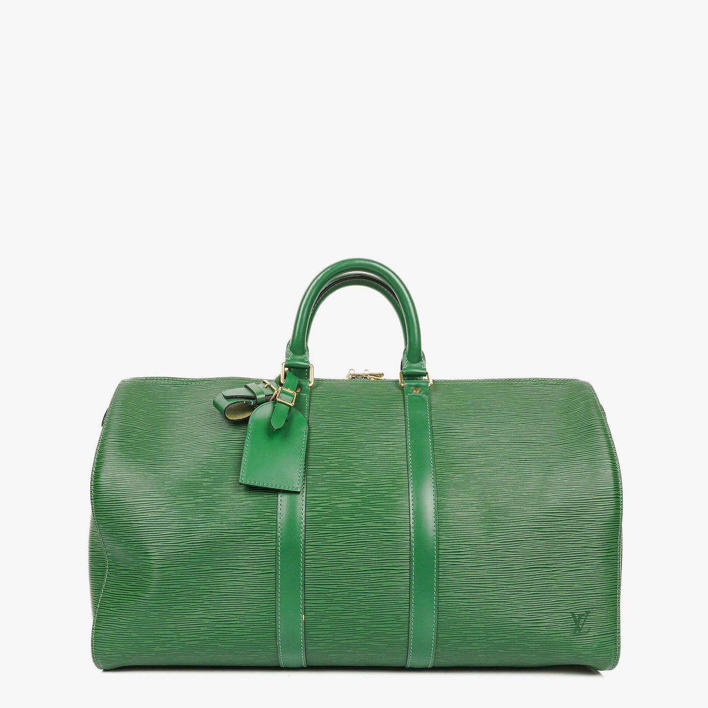 Louis Vuitton Keepall 45 Reisetasche aus grünem Epi Leder