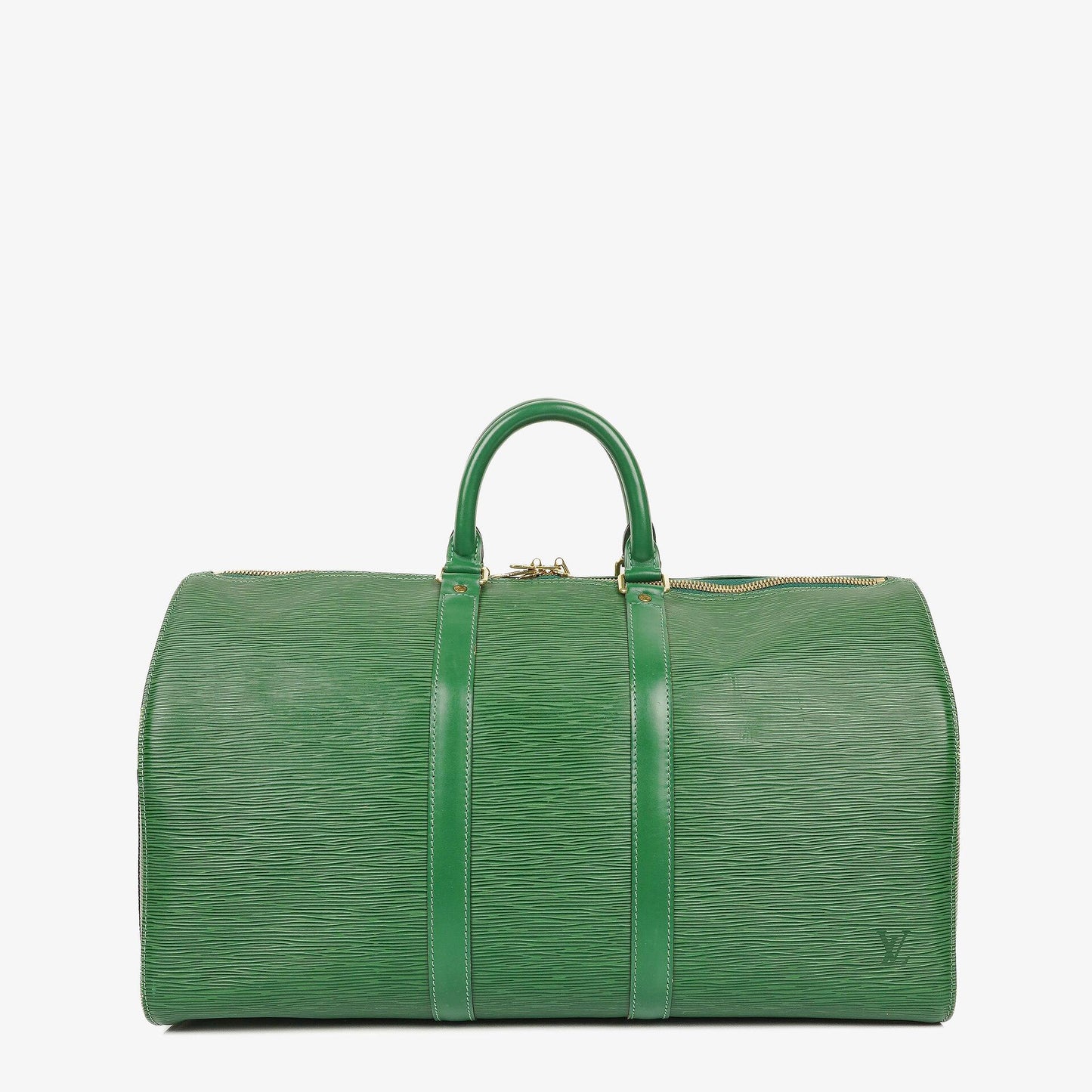 Louis Vuitton Keepall 45 Reisetasche aus grünem Epi Leder