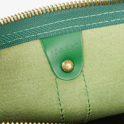 Louis Vuitton Keepall 45 Reisetasche aus grünem Epi Leder