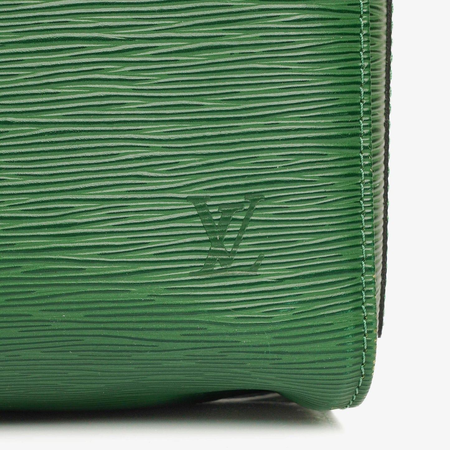 Louis Vuitton Keepall 45 Reisetasche aus grünem Epi Leder
