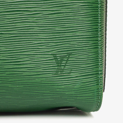 Louis Vuitton Keepall 45 Reisetasche aus grünem Epi Leder