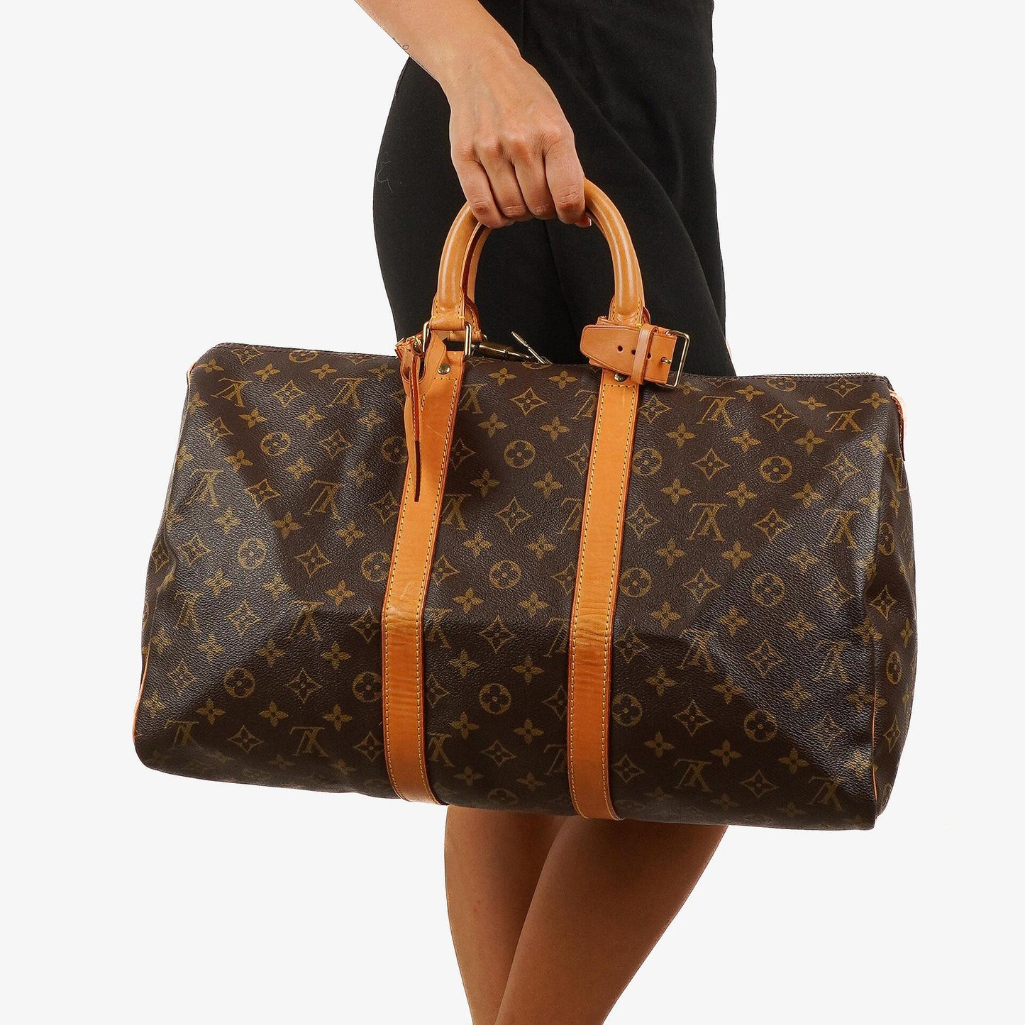 Louis Vuitton Keepall 45 Monogram Canvas Reisetasche