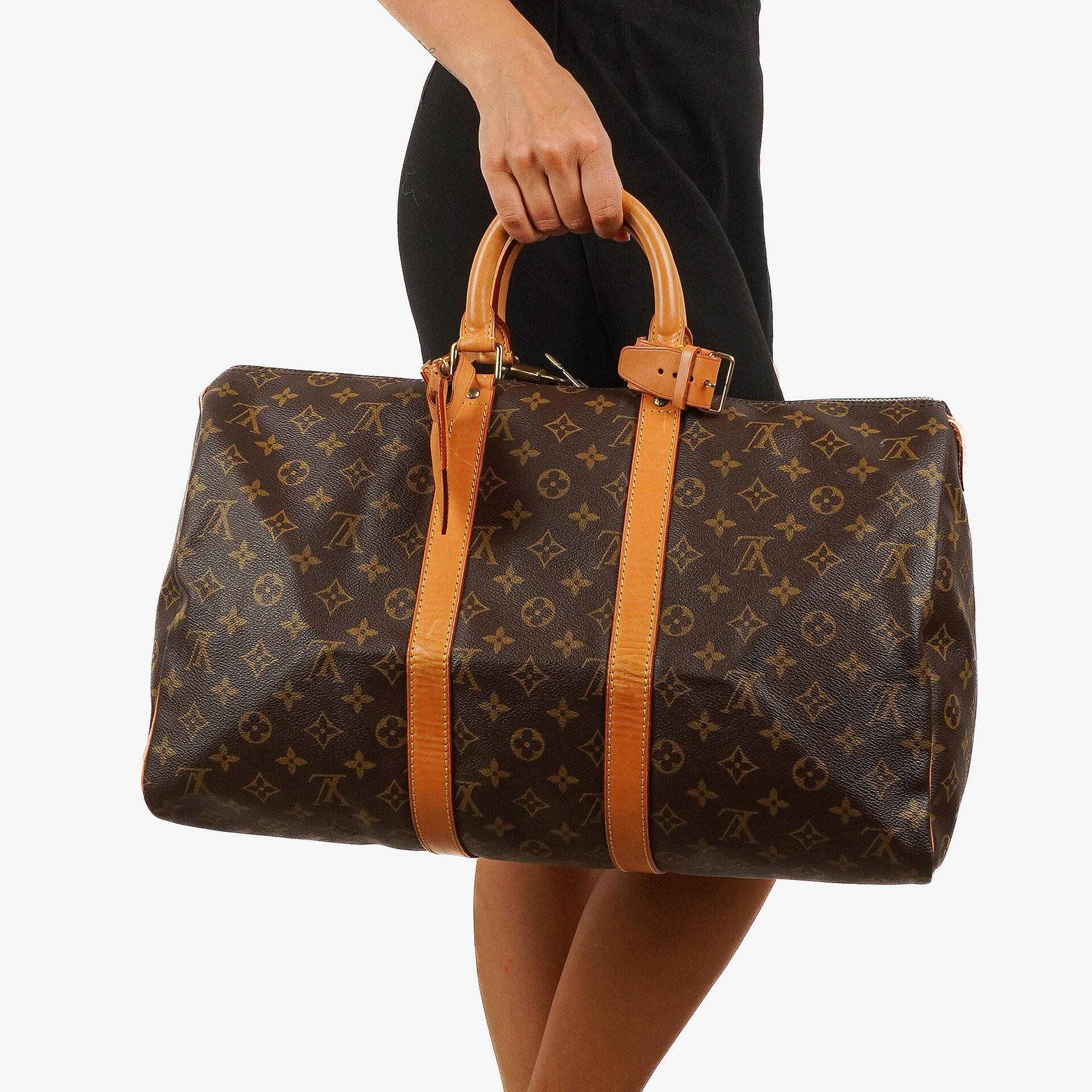 Louis Vuitton Keepall 45 Monogram Canvas Reisetasche