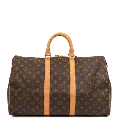 Louis Vuitton Keepall 45 Reisetasche aus Monogram Canvas