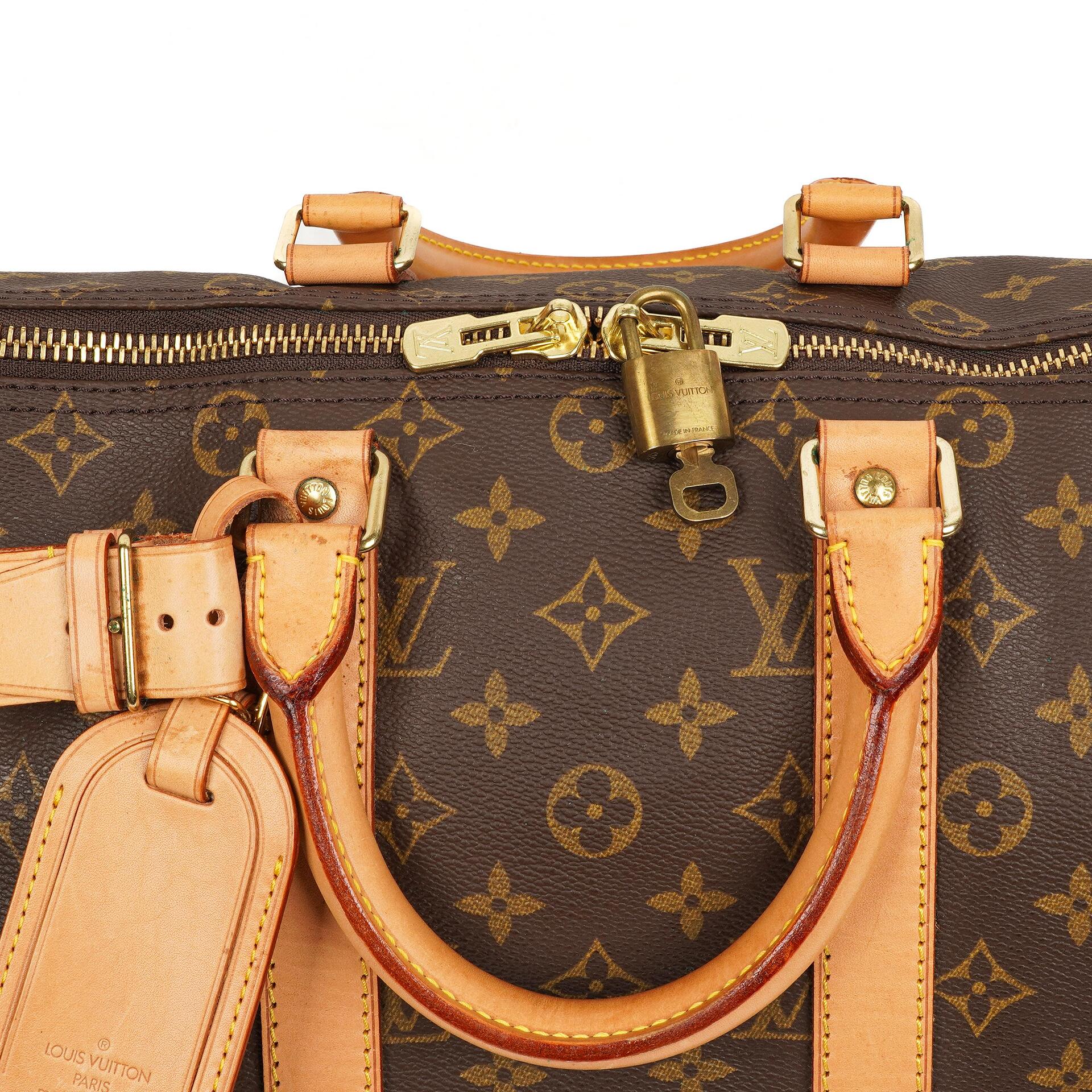 Louis Vuitton Keepall 45 Reisetasche aus Monogram Canvas