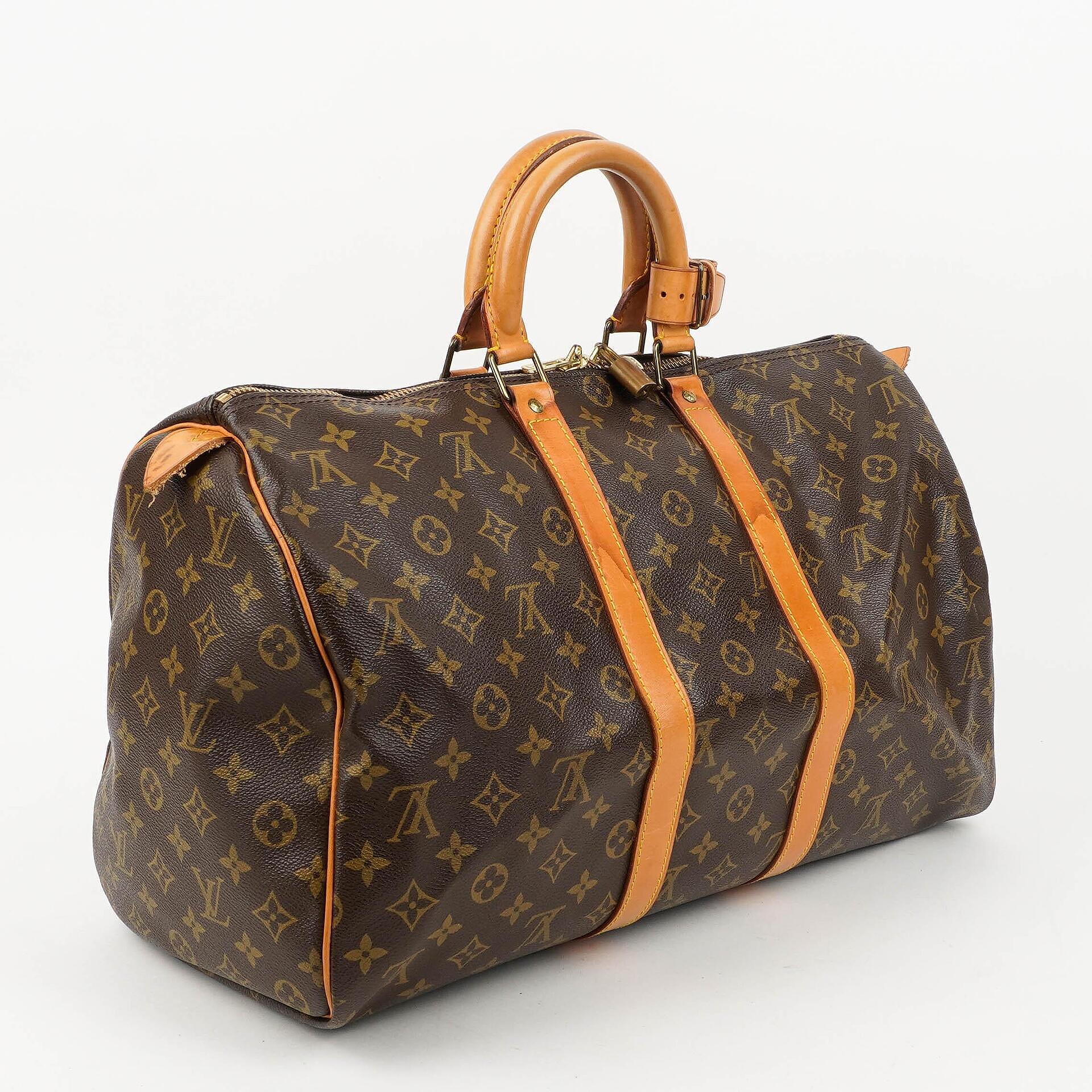 Louis Vuitton Keepall 45 Reisetasche aus Monogram Canvas