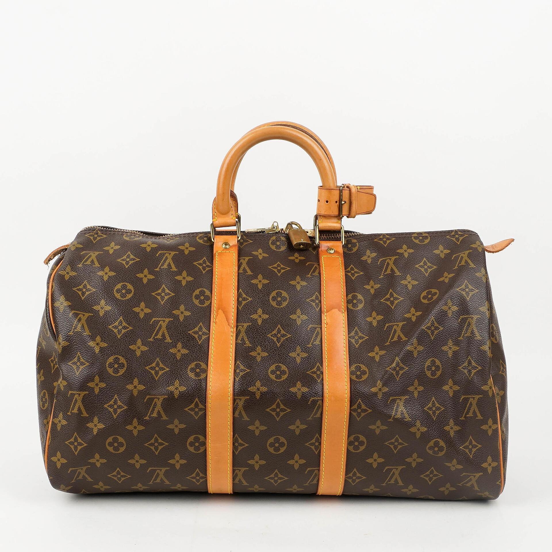 Louis Vuitton Keepall 45 Reisetasche aus Monogram Canvas