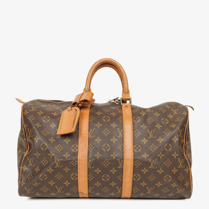 Louis Vuitton Keepall 45 Reisetasche aus Monogram Canvas