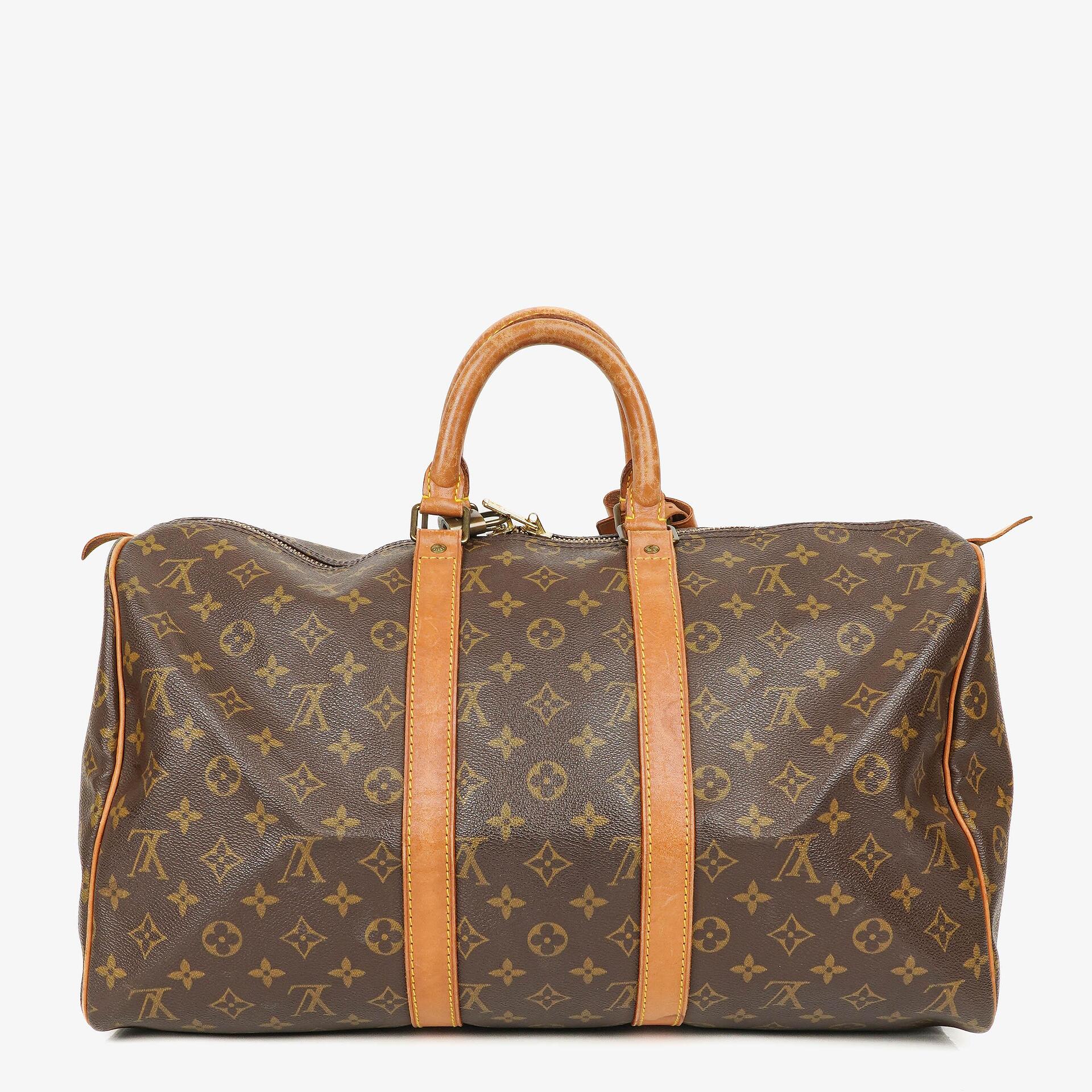 Louis Vuitton Keepall 45 Reisetasche aus Monogram Canvas