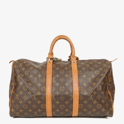 Louis Vuitton Keepall 45 Reisetasche aus Monogram Canvas