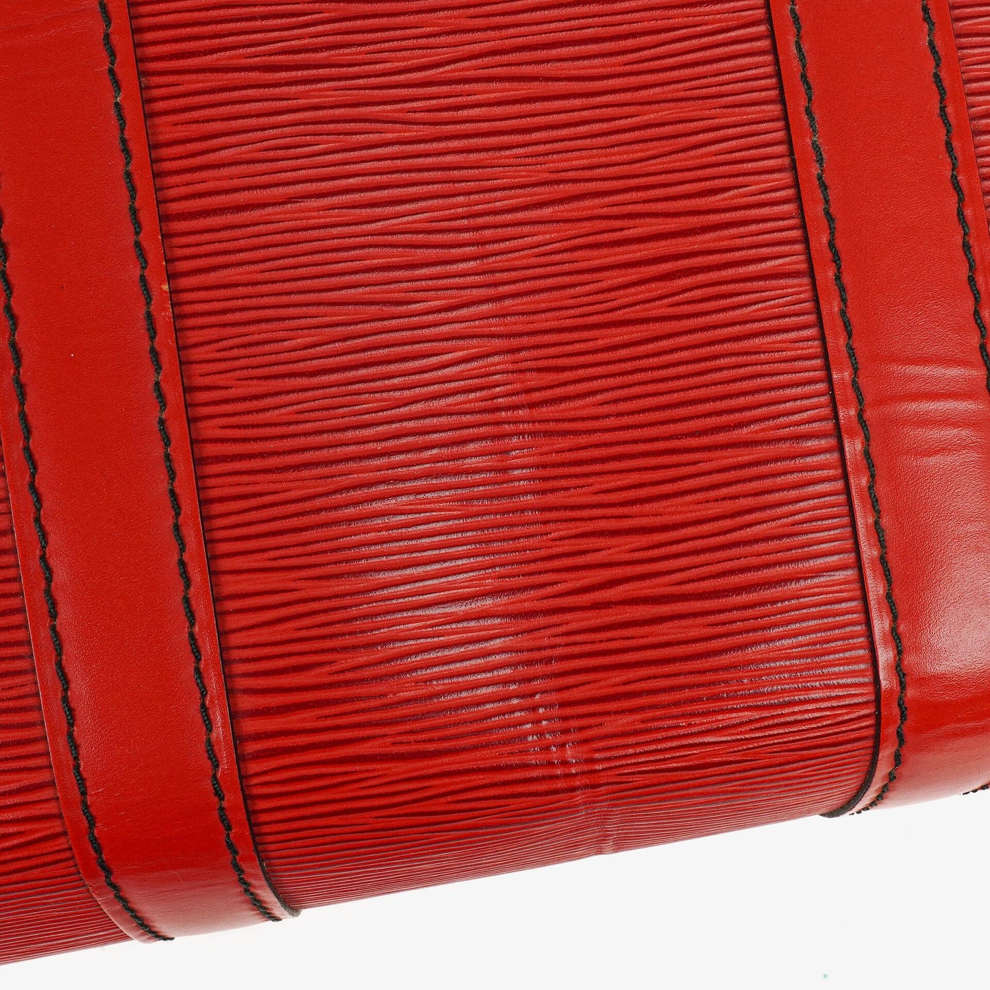 Louis Vuitton Keepall 45 Reisetasche aus rotem Epi-Leder