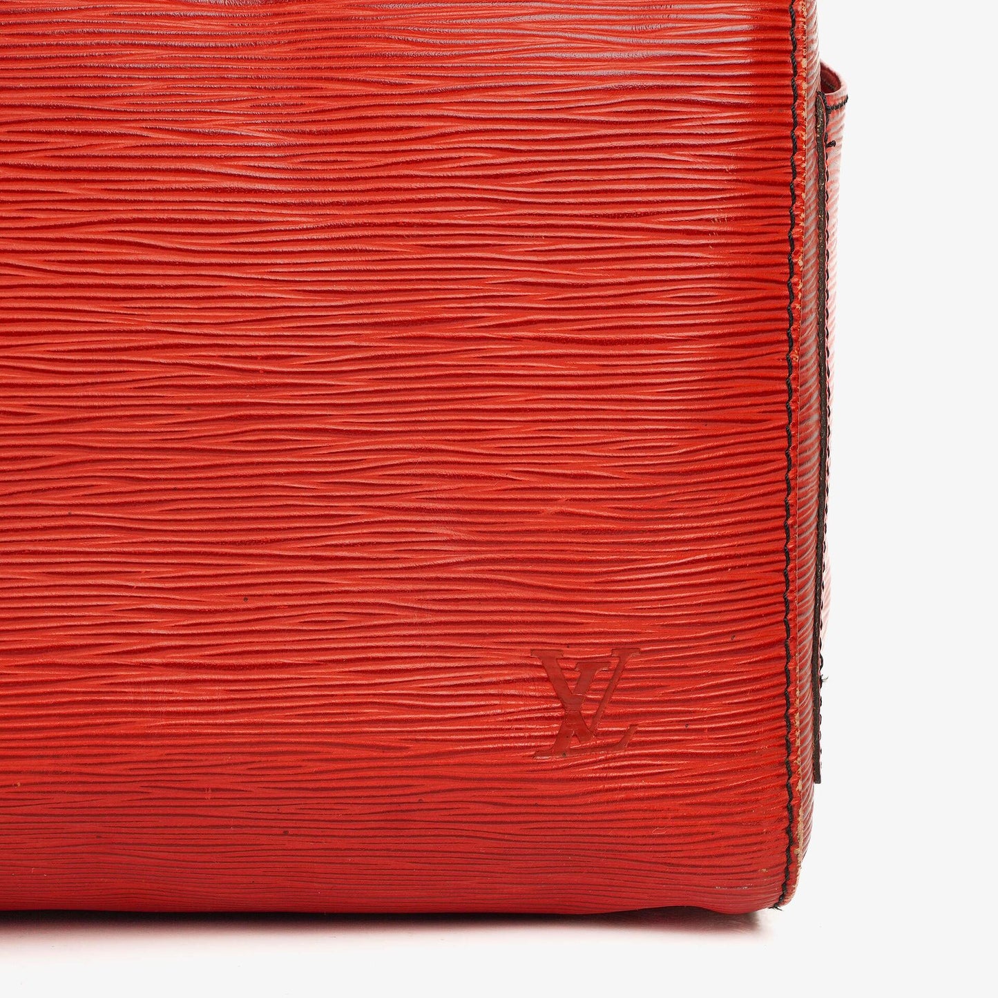 Louis Vuitton Keepall 45 Reisetasche aus rotem Epi-Leder