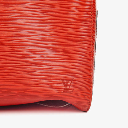 Louis Vuitton Keepall 45 Reisetasche aus rotem Epi Leder