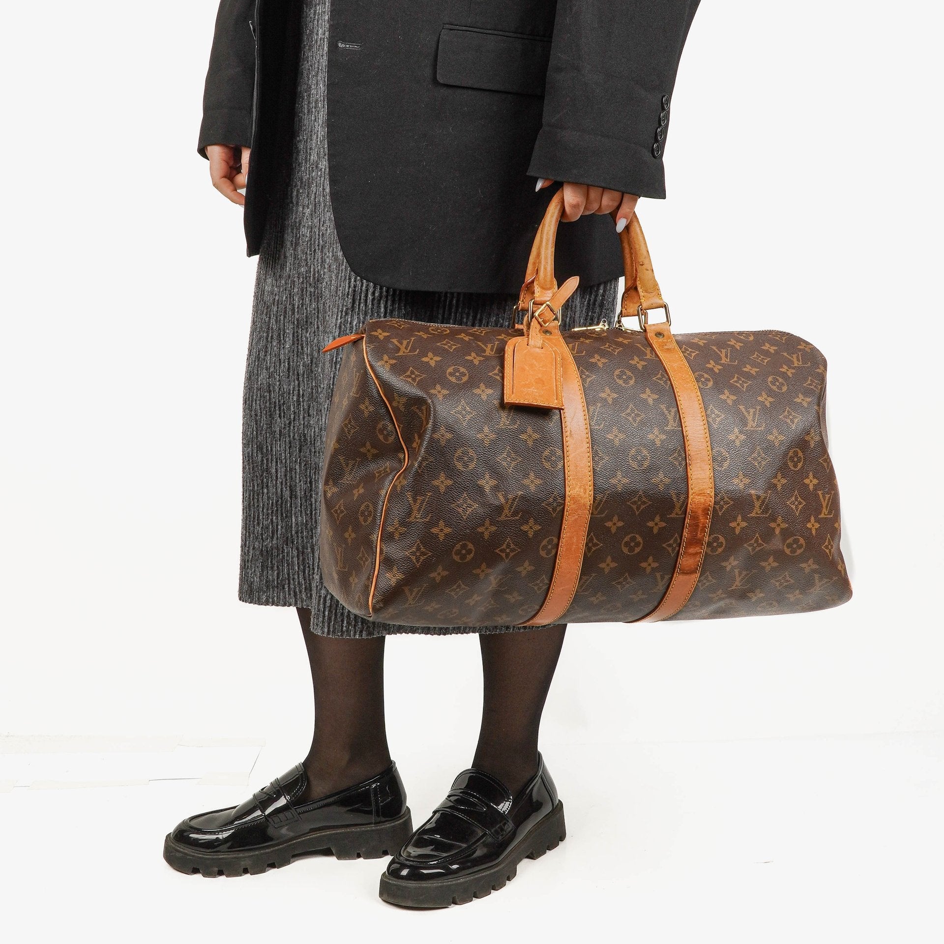 Louis Vuitton Keepall 45 Reisetasche aus Monogram Canvas
