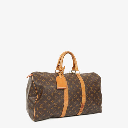 Louis Vuitton Keepall 45 Reisetasche aus Monogram Canvas