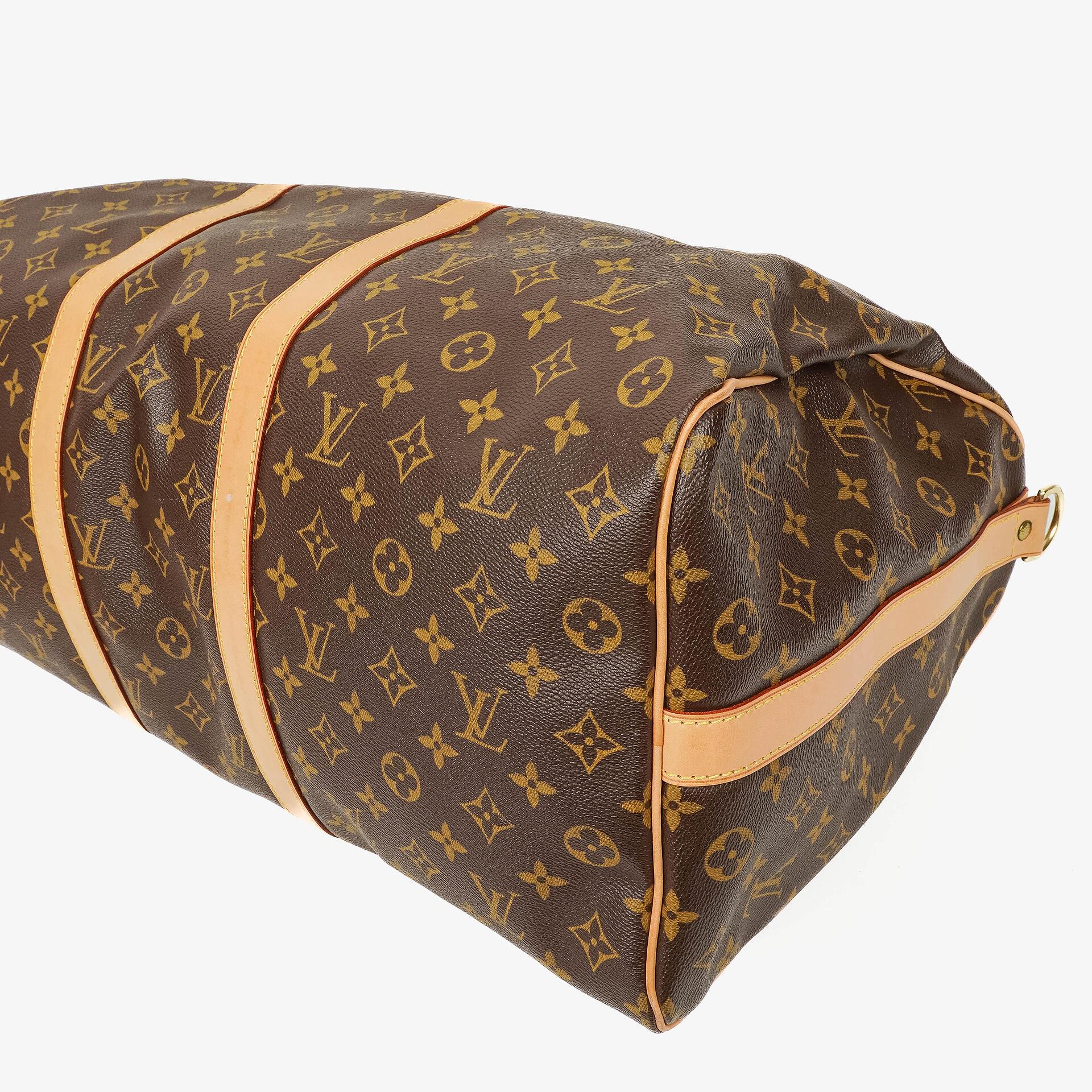 Louis Vuitton Keepall 50 Bandoulière Reisetasche aus Monogram Canvas