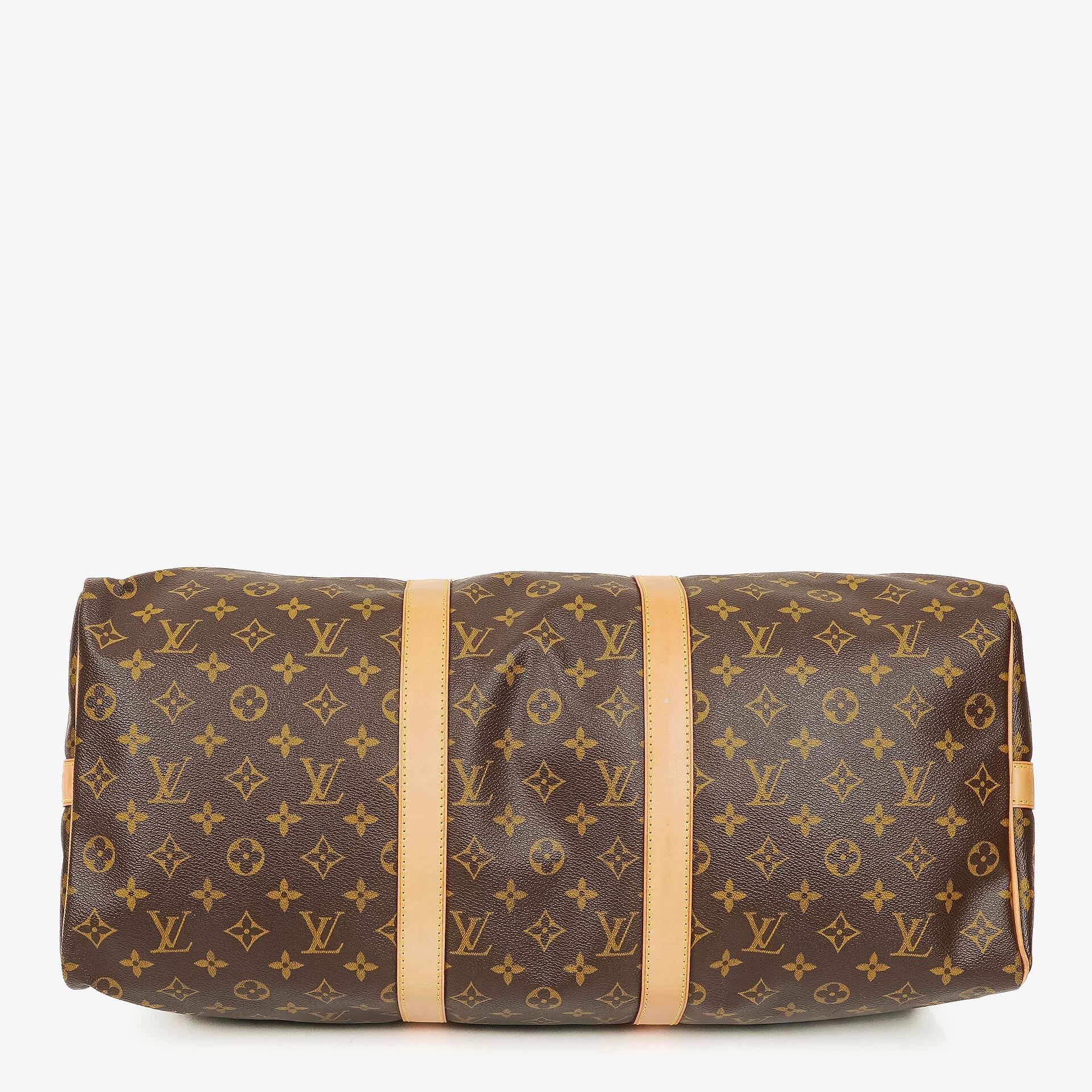 Louis Vuitton Keepall 50 Bandoulière Reisetasche aus Monogram Canvas