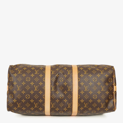 Louis Vuitton Keepall 50 Bandoulière Reisetasche aus Monogram Canvas