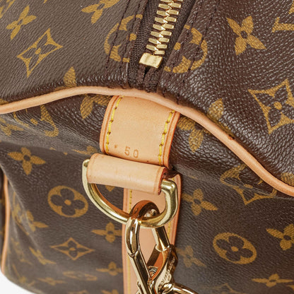 Louis Vuitton Keepall 50 Bandoulière Reisetasche aus Monogram Canvas
