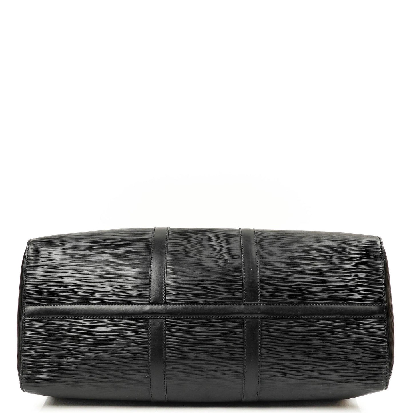 Louis Vuitton Keepall 50 Schwarze EPI Leder Reisetasche, 1993