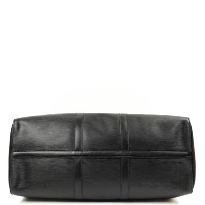 Louis Vuitton Keepall 50 Schwarze EPI Leder Reisetasche, 1993