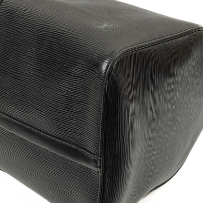 Louis Vuitton Keepall 50 Schwarze EPI Leder Reisetasche, 1993