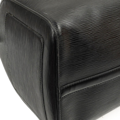 Louis Vuitton Keepall 50 Schwarze EPI Leder Reisetasche, 1993