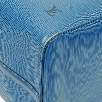 Louis Vuitton Keepall 50 Reisetasche aus blauem Epi-Leder