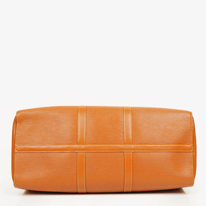 Louis Vuitton Keepall 50 Reisetasche in Braun aus Epi Leder