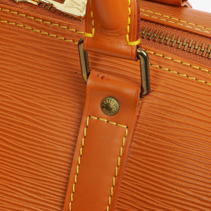 Louis Vuitton Keepall 50 Reisetasche in Braun aus Epi Leder