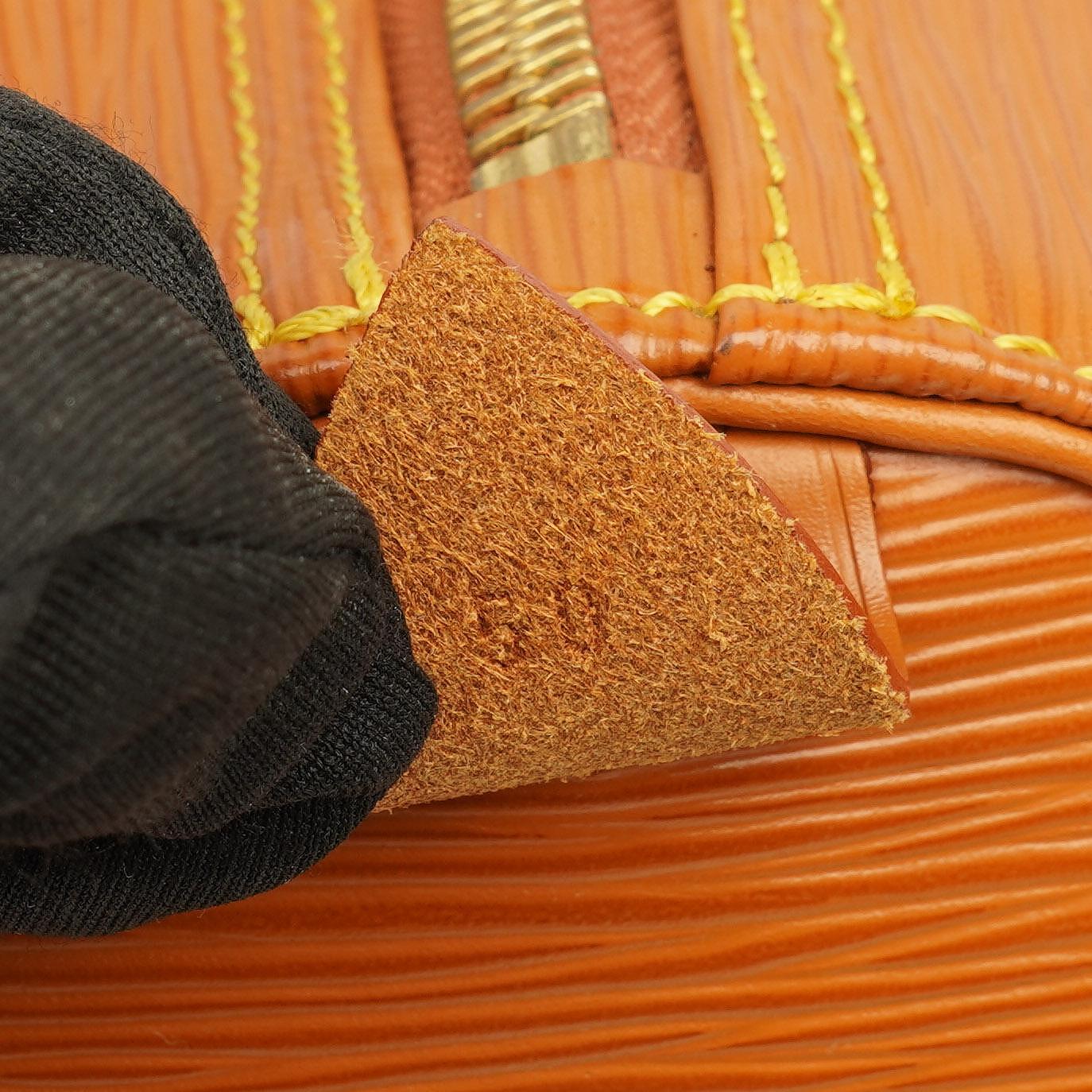 Louis Vuitton Keepall 50 Reisetasche in Braun aus Epi Leder