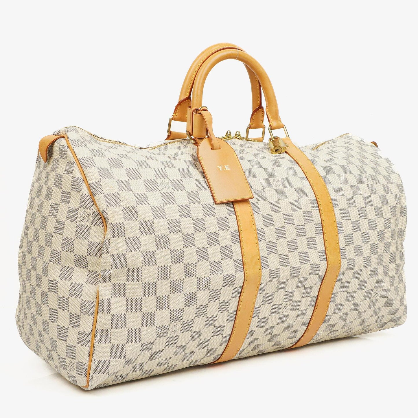 Louis Vuitton Keepall 50 Damier Azur Reisetasche
