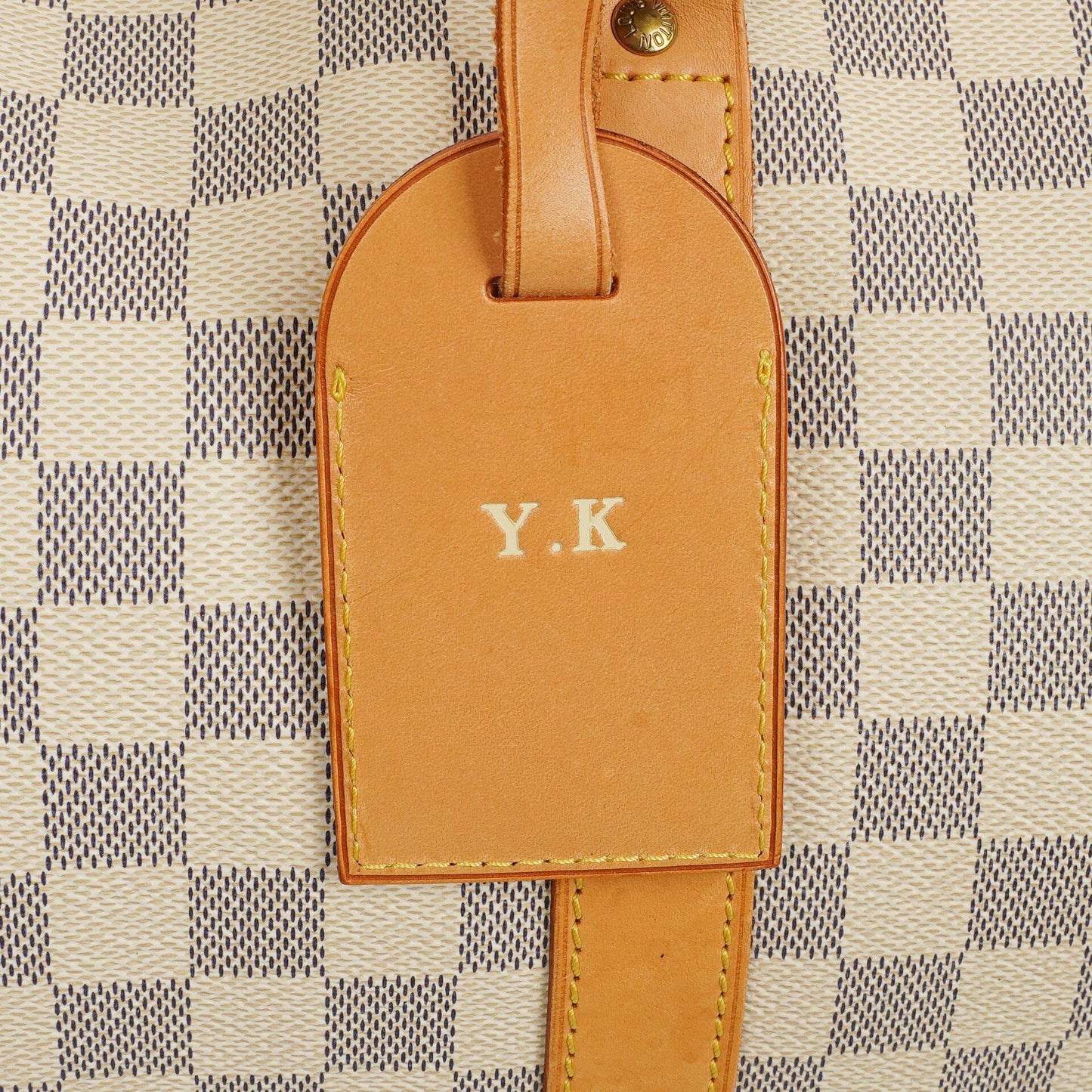 Louis Vuitton Keepall 50 Damier Azur Reisetasche