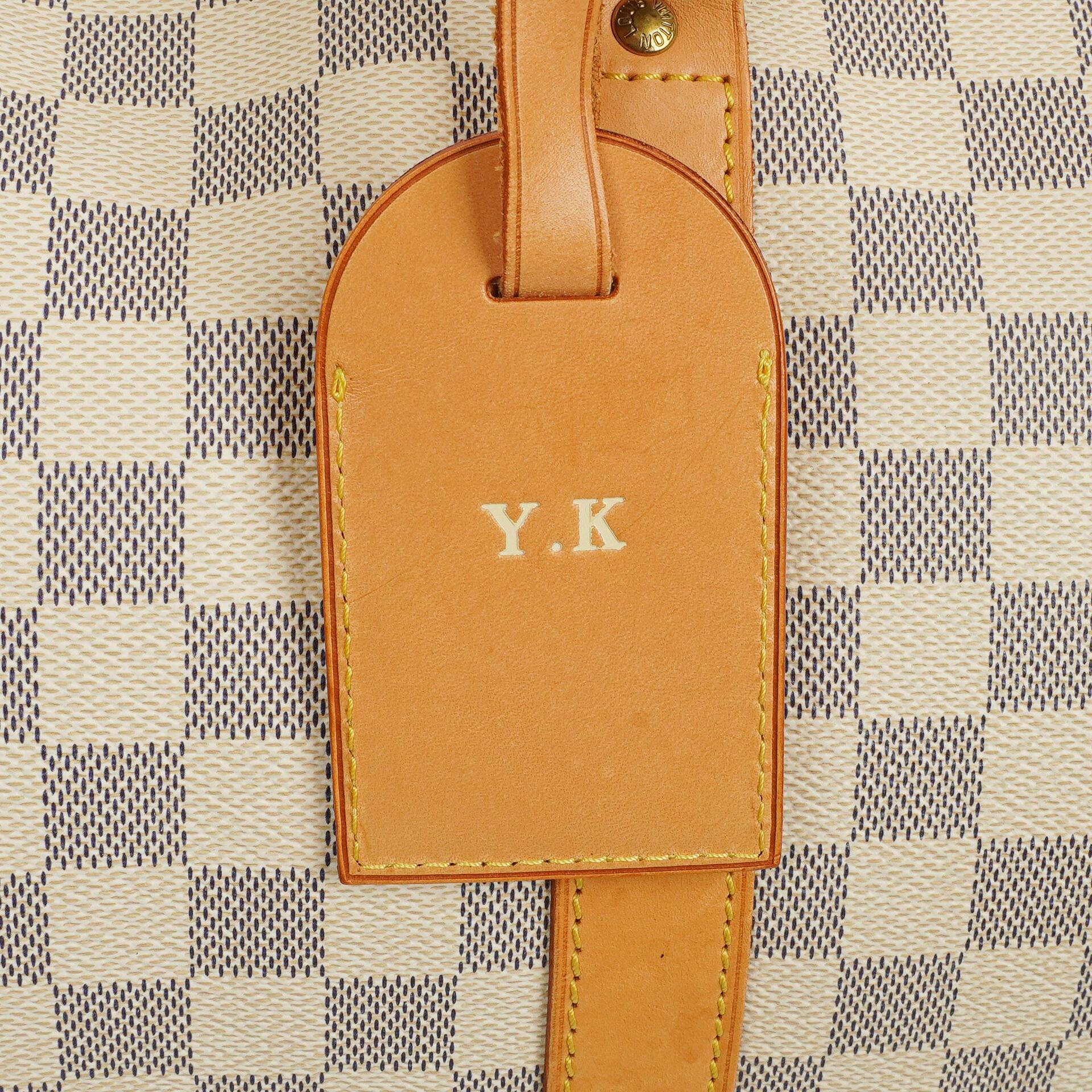 Louis Vuitton Keepall 50 Damier Azur Reisetasche