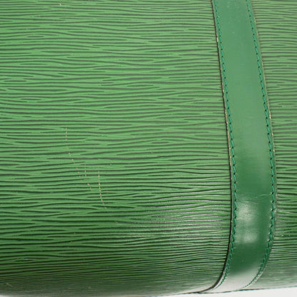 Louis Vuitton Keepall 50 Grün EPI Leder Reisetasche, 1995