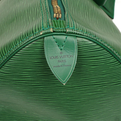 Louis Vuitton Keepall 50 Grün EPI Leder Reisetasche, 1995